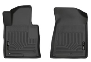 Kia Optima Floor Mats - Front - Husky Liners - X-act Contour Series - Black - `16-`20 Kia Optima Floor Mats - Front - Husky Liners - X-act Contour Series - Black - `16-`20